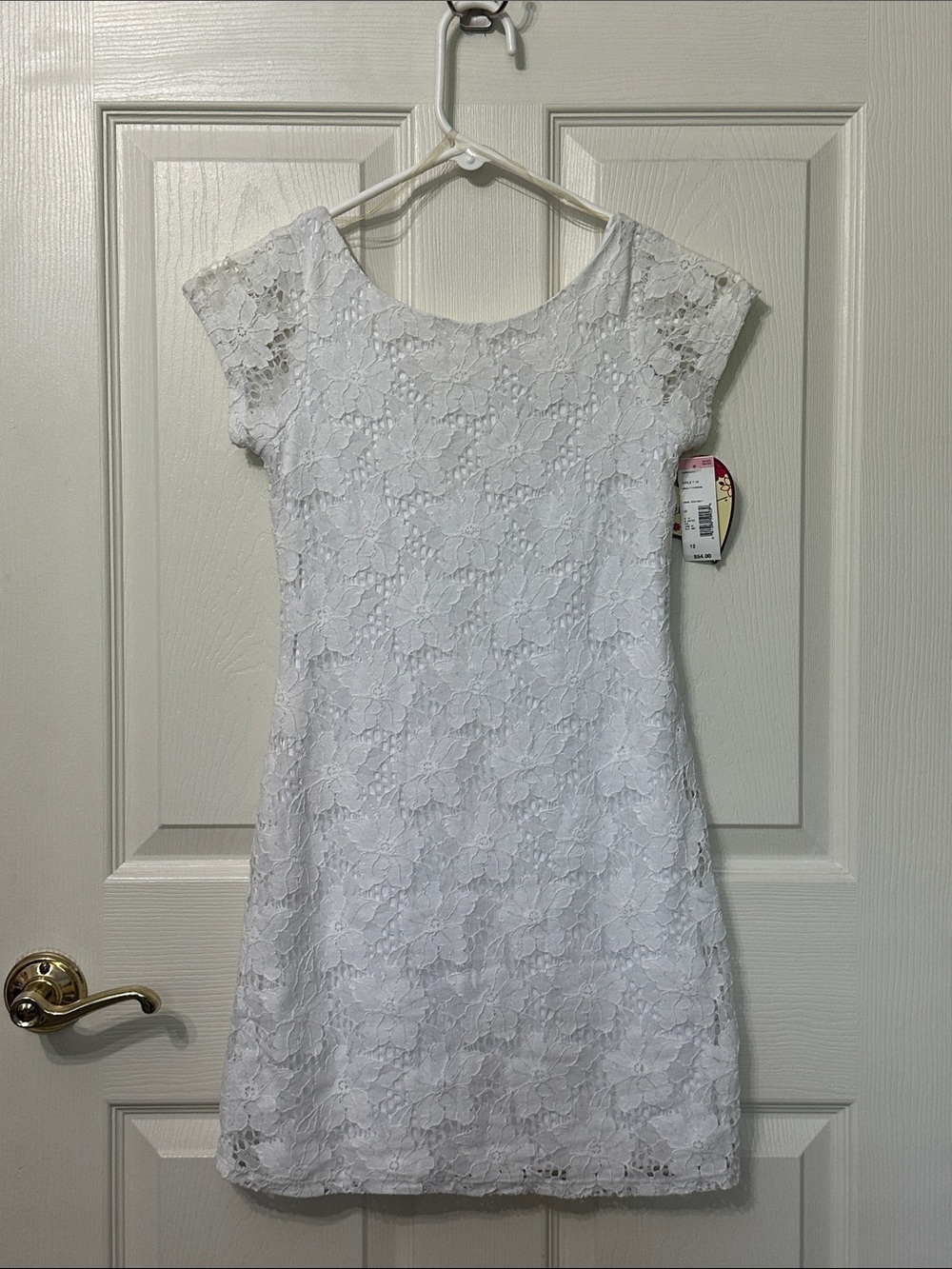 Speechless - NWT White Lace Cap Sleeve Girls Dress